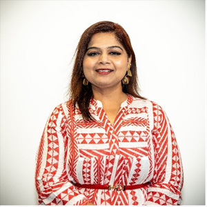 Priya Jaganathan, M4G mentor since 2021